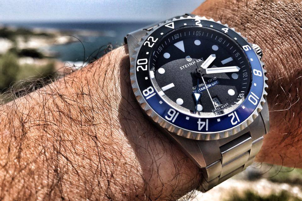 Steinhart Ocean Titanium 500 GMT Premium Watch it.be